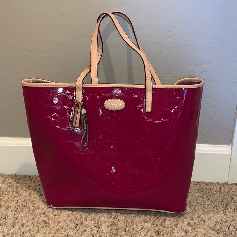 Cranberry Coach Purse